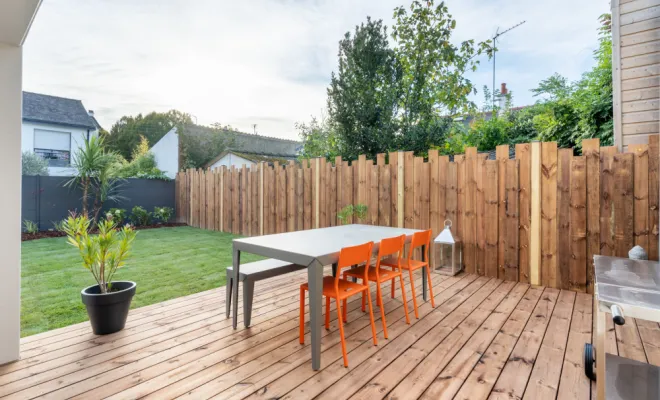 Terrasse en bois, Pleumeleuc, Tendance Naturelle